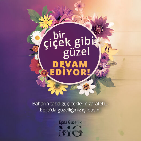 bir çiçek gibi güzel...