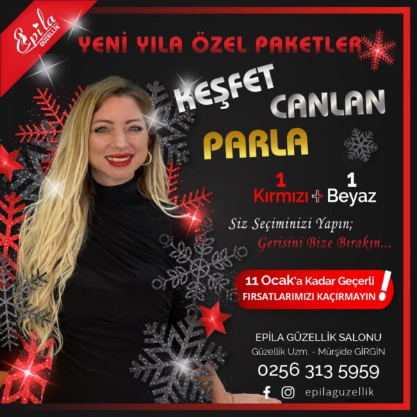 Yeni Yıla Özel Güzellik Paketleri