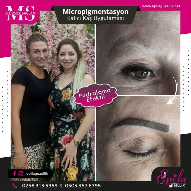 Nazilli - Microblading 3D Kıl Tekniği Kalıcı Kaş Kontürü