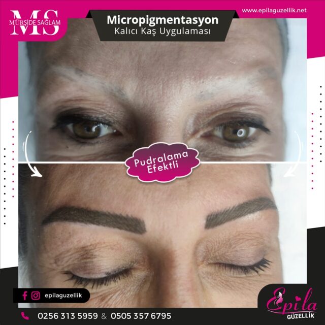 Nazilli - Microblading 3D Kıl Tekniği Kalıcı Kaş Kontürü