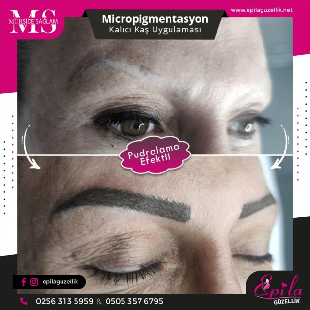 Nazilli - Microblading 3D Kıl Tekniği Kalıcı Kaş Kontürü