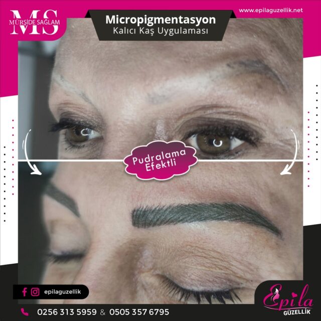 Nazilli - Microblading 3D Kıl Tekniği Kalıcı Kaş Kontürü