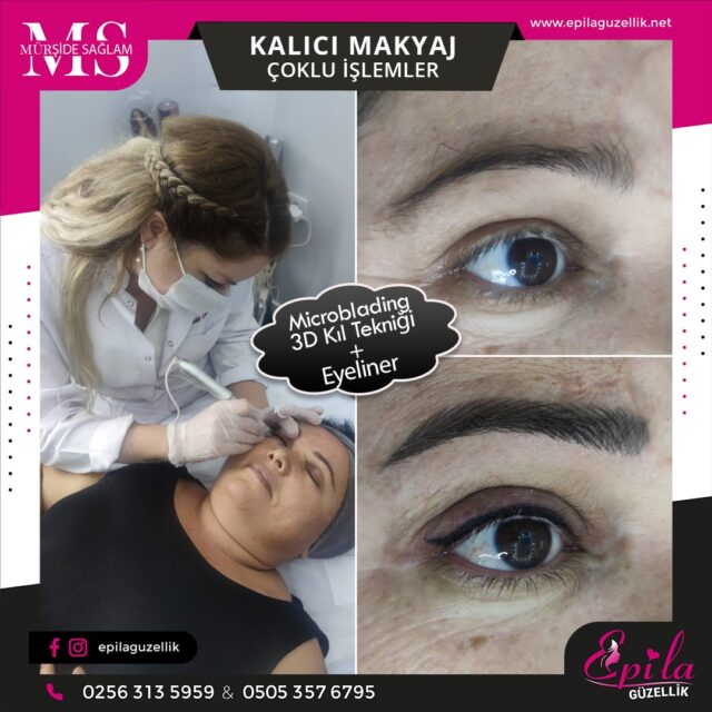 Nazilli - Kalıcı Makyaj - Dipliner - Eyeliner - Dudak Kontürü