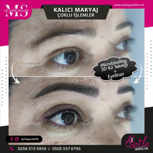 Nazilli - Kalıcı Makyaj - Dipliner - Eyeliner - Dudak Kontürü