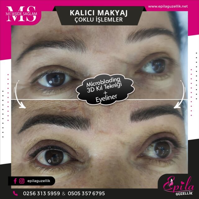 Nazilli - Kalıcı Makyaj - Dipliner - Eyeliner - Dudak Kontürü