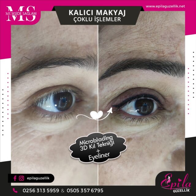 Nazilli - Kalıcı Makyaj - Dipliner - Eyeliner - Dudak Kontürü