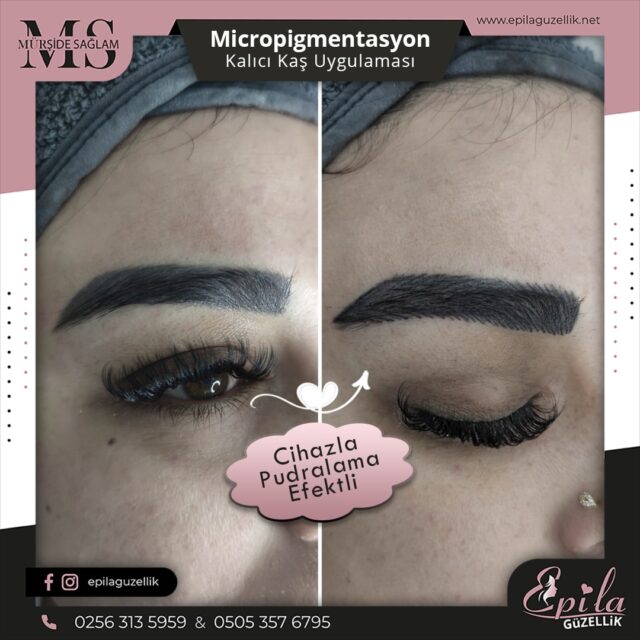 Nazilli - Microblading 3D Kıl Tekniği Kalıcı Kaş Kontürü