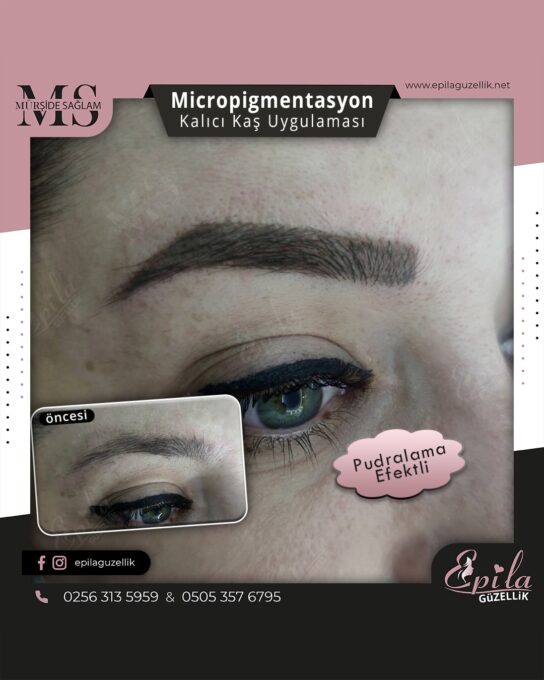 Nazilli - Microblading 3D Kıl Tekniği Kalıcı Kaş Kontürü