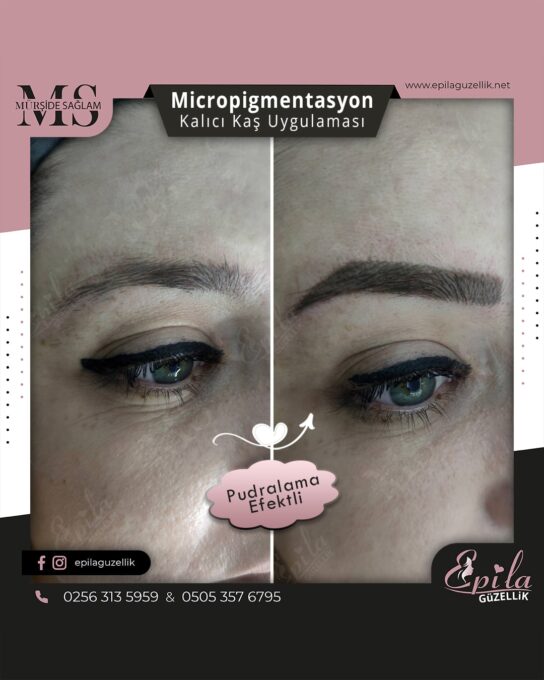 Nazilli - Microblading 3D Kıl Tekniği Kalıcı Kaş Kontürü