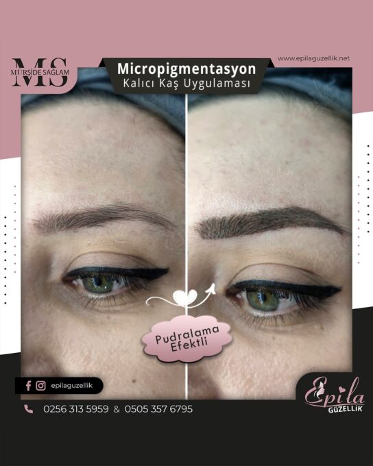 Nazilli - Microblading 3D Kıl Tekniği Kalıcı Kaş Kontürü