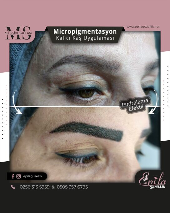 Nazilli - Microblading 3D Kıl Tekniği Kalıcı Kaş Kontürü