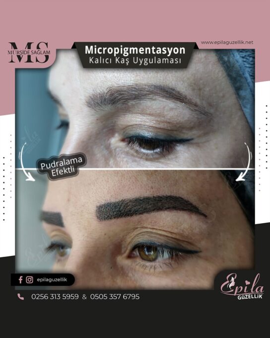 Nazilli - Microblading 3D Kıl Tekniği Kalıcı Kaş Kontürü