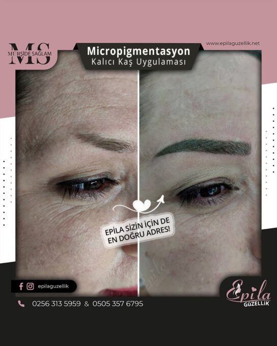 Nazilli - Microblading 3D Kıl Tekniği Kalıcı Kaş Kontürü