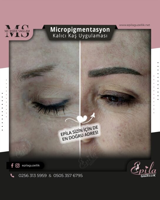 Nazilli - Microblading 3D Kıl Tekniği Kalıcı Kaş Kontürü