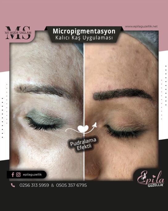 Nazilli - Microblading 3D Kıl Tekniği Kalıcı Kaş Kontürü