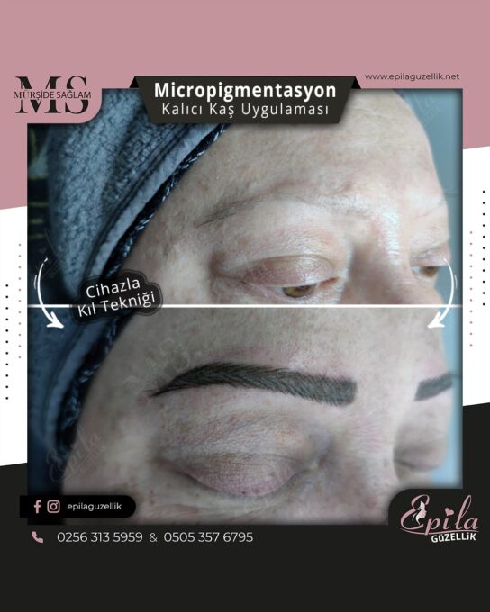 Nazilli - Microblading 3D Kıl Tekniği Kalıcı Kaş Kontürü