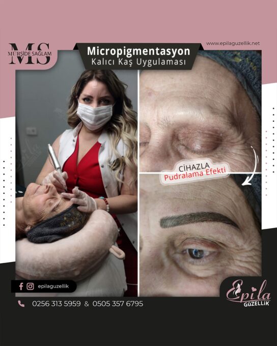 Nazilli - Microblading 3D Kıl Tekniği Kalıcı Kaş Kontürü