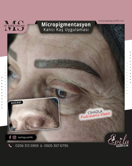 Nazilli - Microblading 3D Kıl Tekniği Kalıcı Kaş Kontürü