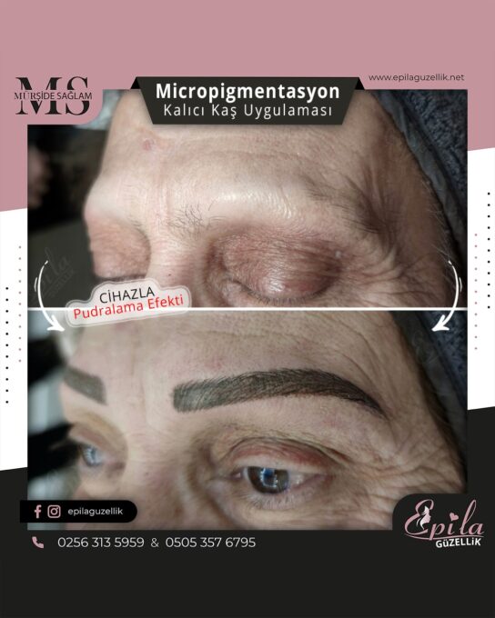 Nazilli - Microblading 3D Kıl Tekniği Kalıcı Kaş Kontürü