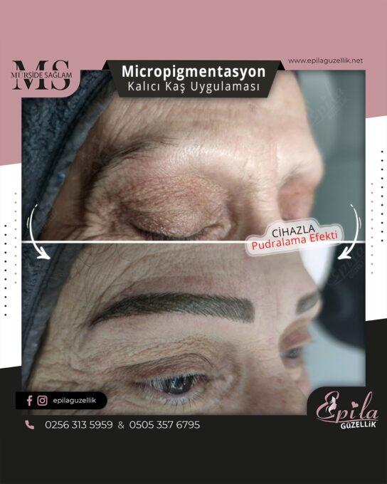 Nazilli - Microblading 3D Kıl Tekniği Kalıcı Kaş Kontürü