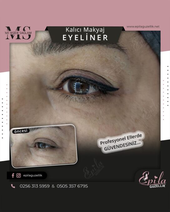 Nazilli - Kalıcı Makyaj - Dipliner - Eyeliner - Dudak Kontürü