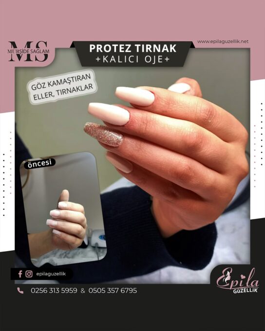 Nazilli - Protez Tırnak - Jel Tırnak - Kalıcı Oje - Kalıcı French - NailArt