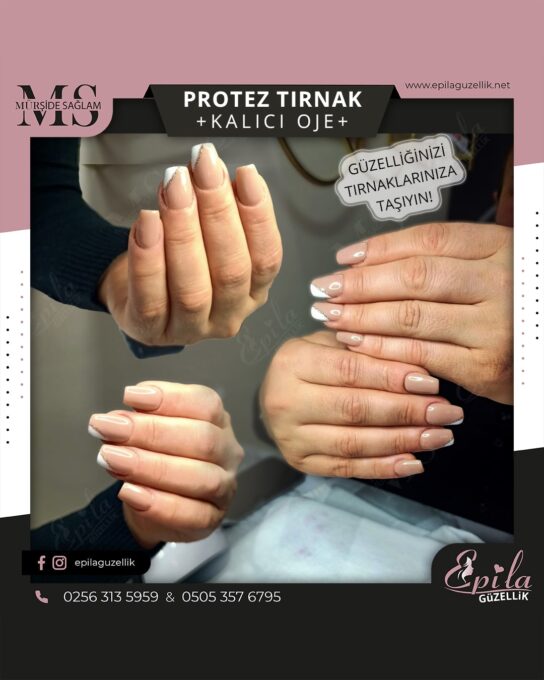 Nazilli - Protez Tırnak - Jel Tırnak - Kalıcı Oje - Kalıcı French - NailArt