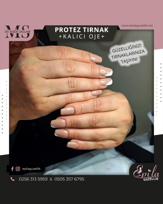 Nazilli - Protez Tırnak - Jel Tırnak - Kalıcı Oje - Kalıcı French - NailArt