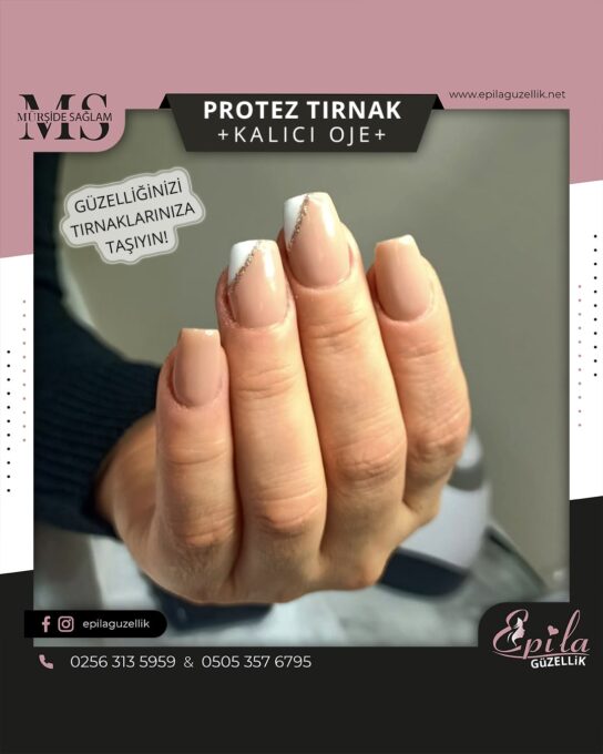 Nazilli - Protez Tırnak - Jel Tırnak - Kalıcı Oje - Kalıcı French - NailArt