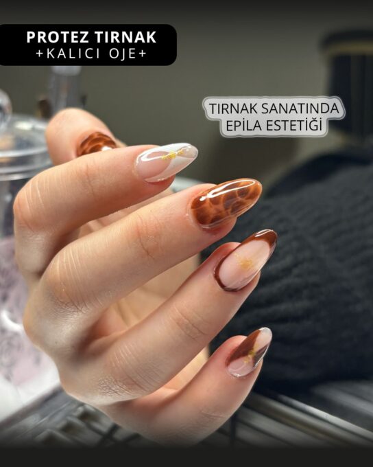 Nazilli - Protez Tırnak - Kalıcı Oje - Kalıcı French