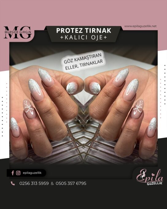 Nazilli - Protez Tırnak - Kalıcı Oje - Kalıcı French