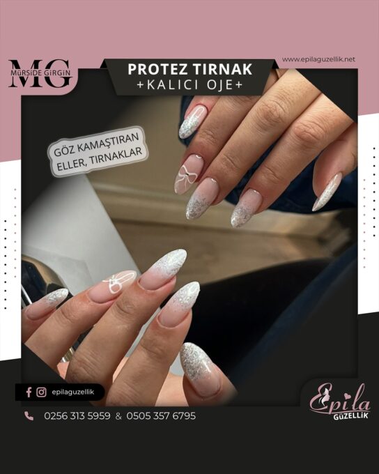 Nazilli - Protez Tırnak - Kalıcı Oje - Kalıcı French