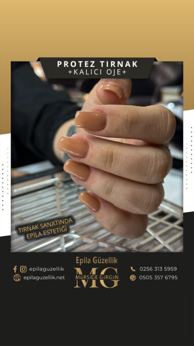 Nazilli - Protez Tırnak - Kalıcı Oje - Kalıcı French