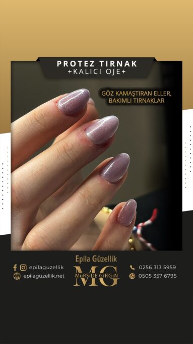 Nazilli - Protez Tırnak - Kalıcı Oje - Kalıcı French