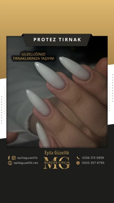 Nazilli - Protez Tırnak - Kalıcı Oje - Kalıcı French