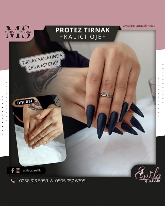 Nazilli - Protez Tırnak - Jel Tırnak - Kalıcı Oje - Kalıcı French - NailArt