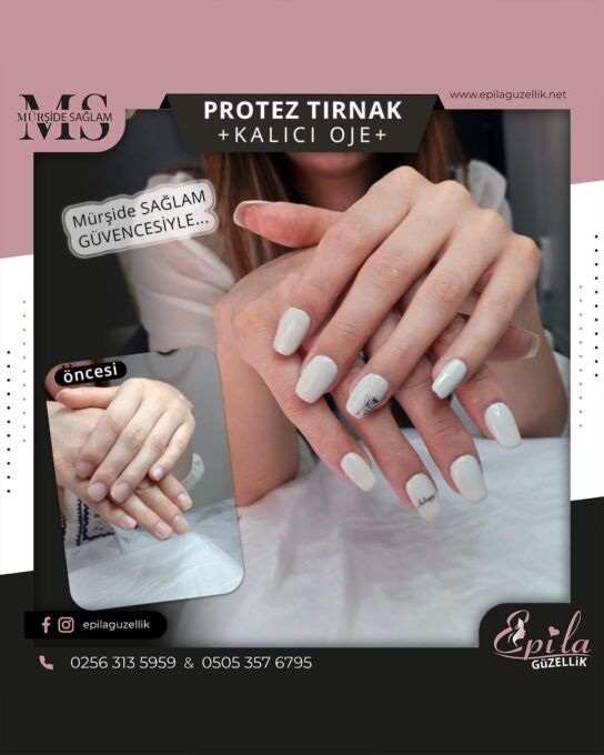 Nazilli - Protez Tırnak - Jel Tırnak - Kalıcı Oje - Kalıcı French - NailArt