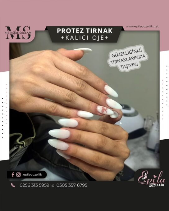 Nazilli - Protez Tırnak - Jel Tırnak - Kalıcı Oje - Kalıcı French - NailArt