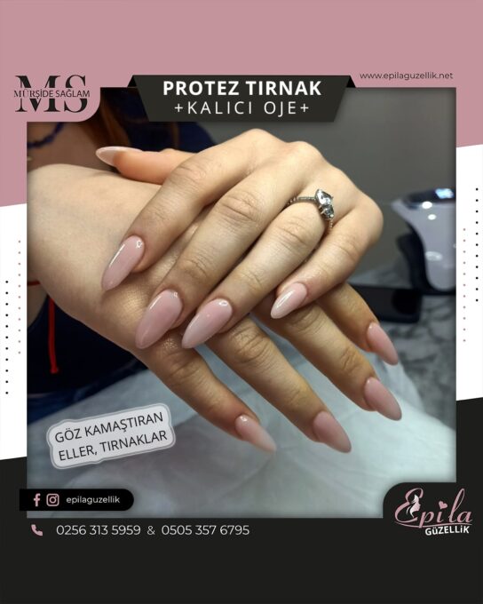 Nazilli - Protez Tırnak - Jel Tırnak - Kalıcı Oje - Kalıcı French - NailArt