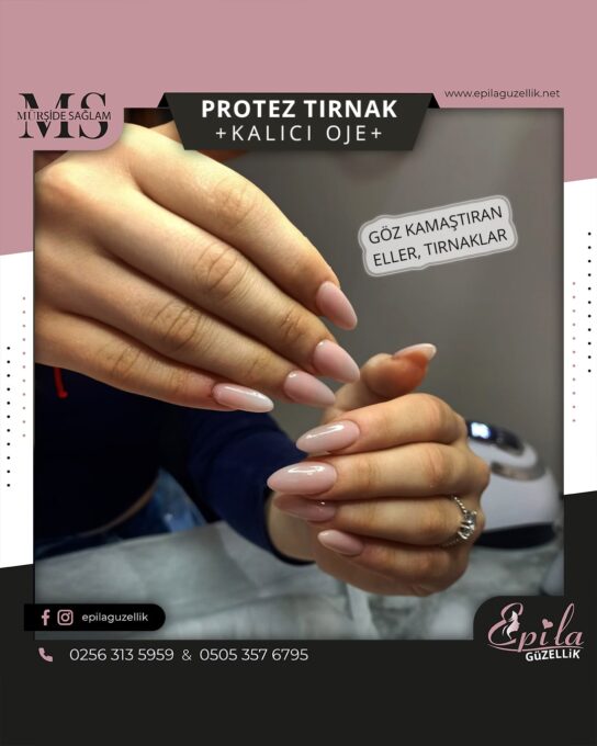 Nazilli - Protez Tırnak - Jel Tırnak - Kalıcı Oje - Kalıcı French - NailArt